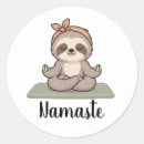 Suche nach faultier aufkleber Namaste