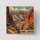 Recherche de voyage vintage badges Grand canyon