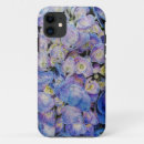 Recherche de hortensias iphone coques Bleu