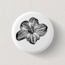 Recherche de dessin botanique badges Dessiné à la main