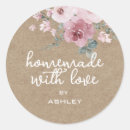 Recherche de kraft autocollants Fabriqué avec amour