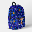 Recherche de bleu de fleur sacs Fleurs bleues