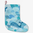 Recherche de baleines chaussette de noël Dessin