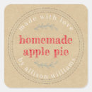 Recherche de pi autocollants Tarte aux pommes