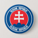 Recherche de la slovaquie badges Drapeaux du monde