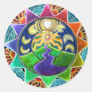 Recherche de complètement autocollants Mandala