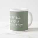 Recherche de drôle retraite tasses Mignon