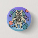 Suche nach astronauten buttons Katze
