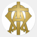 Recherche de omega autocollants Christianisme