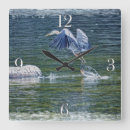 Recherche de oiseaux aquatiques horloges Héron