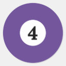 Recherche de joueur de billard autocollants Balle