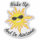Recherche de attitude positive autocollants Soleil