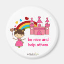 Recherche de petite princesse magnets Rose