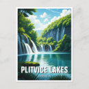 Recherche de lacs plitvice cartes postales Paysage