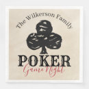 Recherche de poker serviettes Vintage