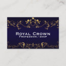 Recherche de bleu royal cartes visite Nom