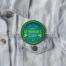 Recherche de symboles irlandais badges Trèfle