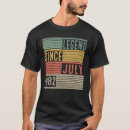 Recherche de légende depuis 1982 tshirts Juillet