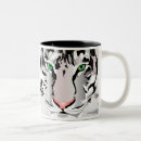 Recherche de tigre blanc tasses Sauvage