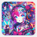 Recherche de oreilles de chat autocollants Anime