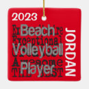 Recherche de volleyball ornements Beach volley