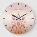 Suche nach rosa blätter wanduhren Elegant