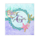 Recherche de sirène blocsnotes Fille