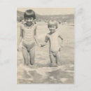 Recherche de deux soeurs cartes postales Vintage