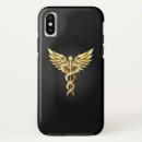 Recherche de symbole médical iphone coques Caducée