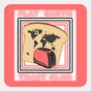 Recherche de terre plate autocollants Humour