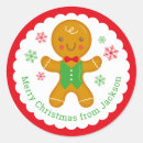 Suche nach lebkuchenjunge aufkleber Frohe weihnachten