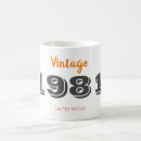 Recherche de 1981 tasses Rétro