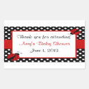 Recherche de coccinelle rouge autocollants Bébé