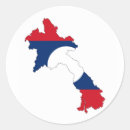 Recherche de drapeau laos autocollants Pays