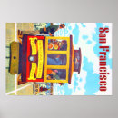 Recherche de san francisco vintage travel posters Téléphérique