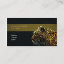 Recherche de léopard noir cartes visite Audacieux