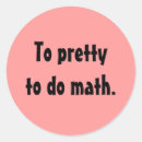 Recherche de maths autocollants École