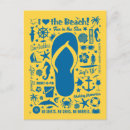 Recherche de motif palmier cartes postales Été