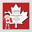 Recherche de canadien anniversaire invitations 1er juillet