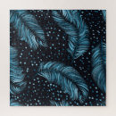 Recherche de sans couture puzzles Bleu