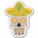 Suche nach mexikanische schädel aufkleber Dia de los muertos