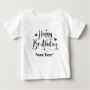 Suche nach erster geburtstag des babys babykleidung Typografie