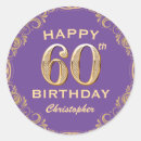 Suche nach glücklicher 60 geburtstag aufkleber Geburtstagsparty