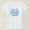 Recherche de cyberespace tshirts Ordinateur