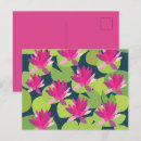 Recherche de nénuphars cartes postales Lotus