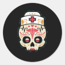 Suche nach sugar skull aufkleber Krankenschwester