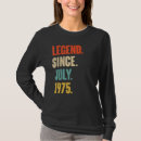 Suche nach legende seit 1975 tshirts Alt