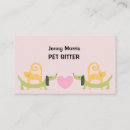Recherche de cat sitter cartes visite Pour tous