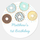 Recherche de beignet autocollants Anniversaire de donut