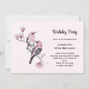 Recherche de oiseaux roses invitations Fleurs